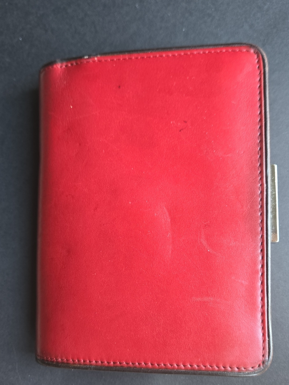 Coach Red Leather Wallet - Picture 3 of 10